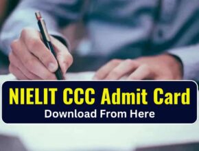 NIELIT CCC Admit Card