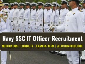 Navy SSC IT Officer Recruitment