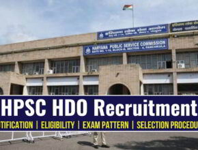 HPSC HDO Recruitment