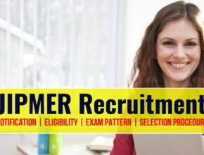 JIPMER Recruitment