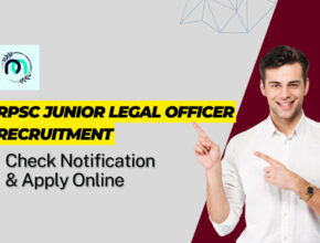 RPSC Junior Legal Officer Recruitment