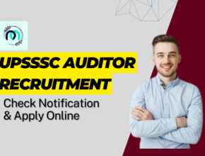 UPSSSC Auditor Recruitment