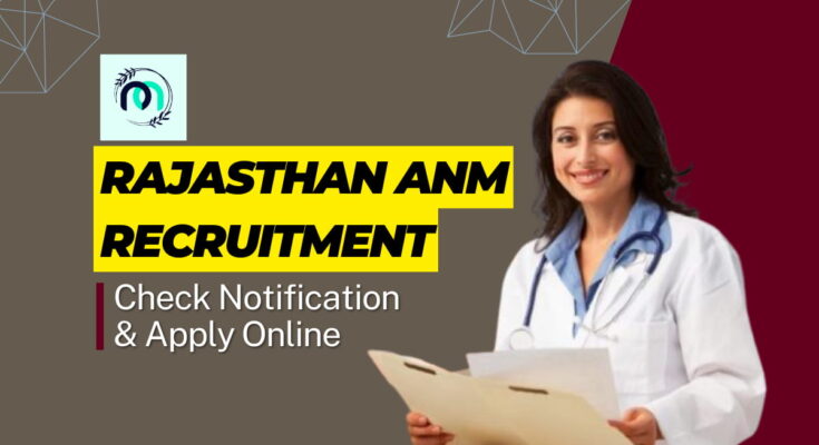 Rajasthan ANM Recruitment