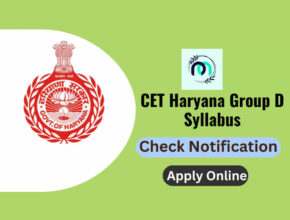 CET Haryana Group D Syllabus