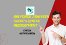 Air Force Agniveer Sports Quota Recruitment