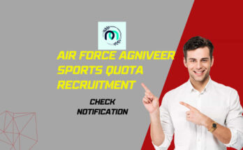 Air Force Agniveer Sports Quota Recruitment