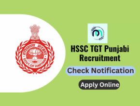 HSSC TGT Punjabi Recruitment