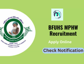 BFUHS MPHW Recruitment