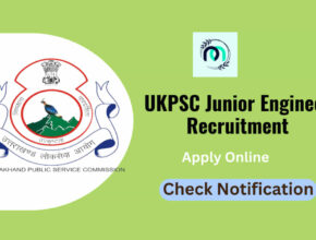 UKPSC Junior Engineer Recruitment