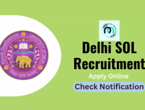 Delhi SOL Recruitment