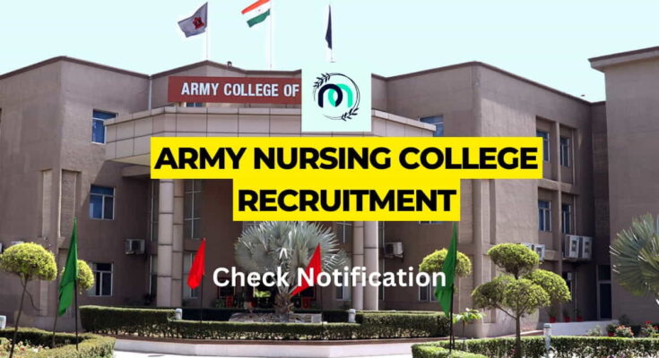 Army Nursing College Recruitment