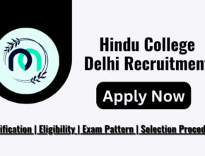 Hindu College Delhi Recruitment