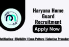Haryana Home Guard Recruitment